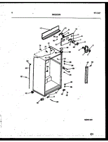 05 - Cabinet Parts parts for Frigidaire Refrigerator RT156NLD0 from AppliancePartsPros.com