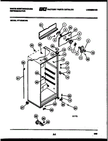 03 - Cabinet Parts parts for Frigidaire Refrigerator RT155MCD0 from AppliancePartsPros.com