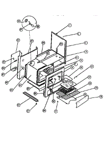 04 - Body parts for Frigidaire Range KF211KDW0 from AppliancePartsPros.com