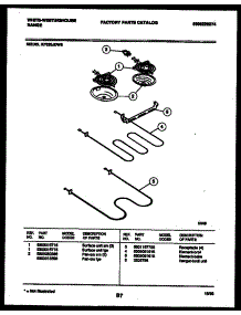 03 - Broiler Parts parts for Frigidaire Range KF320JDH5 from AppliancePartsPros.com
