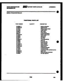 05 - System And Automatic Defrost Parts parts for Frigidaire Refrigerator RT164LCW0 from AppliancePartsPros.com