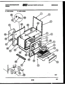 04 - Body Parts parts for Frigidaire Range KF211KDW4 from AppliancePartsPros.com