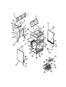 05 - Body, Side Panels parts for Frigidaire Range KF300GDF2 from AppliancePartsPros.com