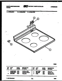 05 - Cooktop Parts parts for Frigidaire Range KF330JDD3 from AppliancePartsPros.com