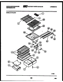 04 - Shelves And Supports parts for Frigidaire Refrigerator RT174LCF1 from AppliancePartsPros.com