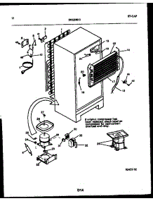07 - System And Automatic Defrost Parts parts for Frigidaire Refrigerator RT174NCD1 from AppliancePartsPros.com