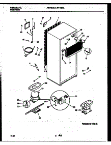 05 - System And Automatic Defrost Parts parts for Frigidaire Refrigerator RT173MLW2 from AppliancePartsPros.com