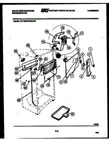 04 - Inner Parts parts for Frigidaire Refrigerator RT175GCW3 from AppliancePartsPros.com