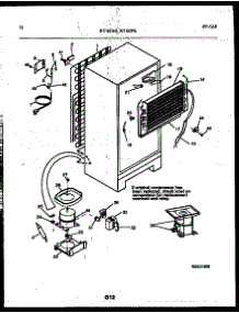 06 - System And Automatic Defrost Parts parts for Frigidaire Refrigerator RT163NCWF from AppliancePartsPros.com