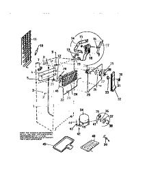 04 - Cooling System parts for Frigidaire Refrigerator RT173GCV3 from AppliancePartsPros.com