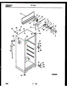 03 - Cabinet Parts parts for Frigidaire Refrigerator RT171GCD2 from AppliancePartsPros.com