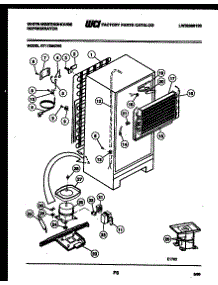 05 - System And Automatic Defrost Parts parts for Frigidaire Refrigerator RT173MCF0 from AppliancePartsPros.com