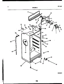 03 - Cabinet Parts parts for Frigidaire Refrigerator RT174NLD1 from AppliancePartsPros.com