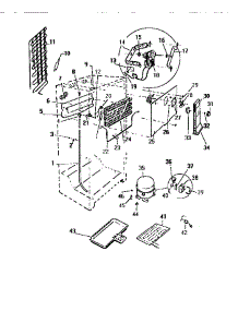 04 - Cooling System parts for Frigidaire Refrigerator RT178GCW2 from AppliancePartsPros.com