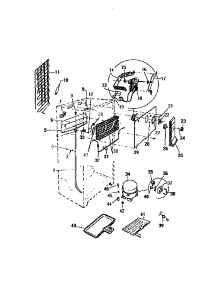 04 - Cooling System parts for Frigidaire Refrigerator RT176GCV4 from AppliancePartsPros.com