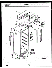 03 - Cabinet Parts parts for Frigidaire Refrigerator RT178SCD1 from AppliancePartsPros.com