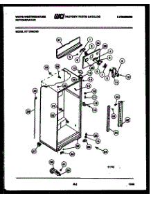 03 - Cabinet Parts parts for Frigidaire Refrigerator RT179MCW0 from AppliancePartsPros.com