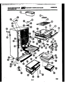 03 - Cabinet Parts parts for Frigidaire Refrigerator RT190GCH5 from AppliancePartsPros.com
