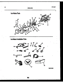 09 - Ice Maker And Installation Parts parts for Frigidaire Refrigerator RT185NLD0 from AppliancePartsPros.com
