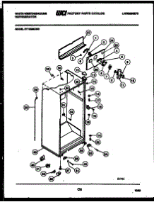 03 - Cabinet Parts parts for Frigidaire Refrigerator RT193MCV0 from AppliancePartsPros.com