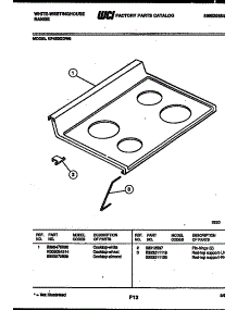 03 - Cooktop Parts parts for Frigidaire Range KF420GDH6 from AppliancePartsPros.com