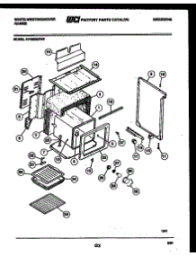 07 - Body Parts parts for Frigidaire Range KF420GDH6 from AppliancePartsPros.com