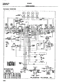 06 - Wiring Diagram parts for Frigidaire Range KF350GDH8 from AppliancePartsPros.com