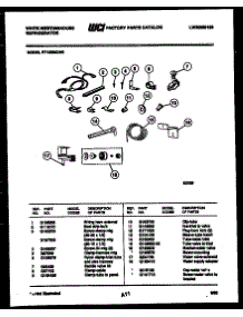 07 - Ice Maker Installation Parts parts for Frigidaire Refrigerator RT155MCF0 from AppliancePartsPros.com