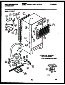 05 - System And Automatic Defrost Parts parts for Frigidaire Refrigerator RT175MCD1 from AppliancePartsPros.com