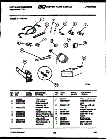 07 - Ice Maker Installation Parts parts for Frigidaire Refrigerator RT175MCD1 from AppliancePartsPros.com