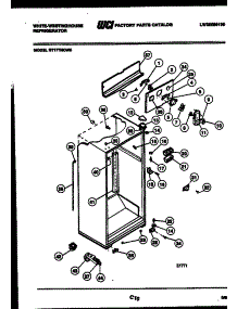 03 - Cabinet Parts parts for Frigidaire Refrigerator RT177MCV0 from AppliancePartsPros.com