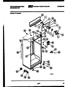 03 - Cabinet Parts parts for Frigidaire Refrigerator RT176MCV0 from AppliancePartsPros.com