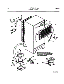 06 - System parts for Frigidaire Refrigerator RT192GLWD from AppliancePartsPros.com