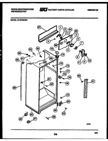 03 - Cabinet Parts parts for Frigidaire Refrigerator RT197MCH1 from AppliancePartsPros.com