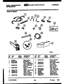 07 - Ice Maker Installation Parts parts for Frigidaire Refrigerator RT195MCH1 from AppliancePartsPros.com