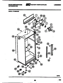 03 - Cabinet Parts parts for Frigidaire Refrigerator RT199MCH0 from AppliancePartsPros.com