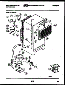 05 - System And Automatic Defrost Parts parts for Frigidaire Refrigerator RT199MCD0 from AppliancePartsPros.com