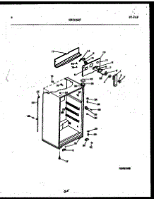 03 - Cabinet Parts parts for Frigidaire Refrigerator RT173MCW1 from AppliancePartsPros.com