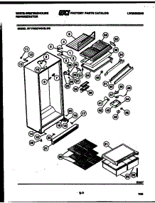 03 - Cabinet Parts parts for Frigidaire Refrigerator RT175GLV3 from AppliancePartsPros.com