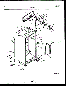 03 - Cabinet Parts parts for Frigidaire Refrigerator RT215SCH0 from AppliancePartsPros.com