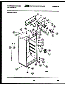 03 - Cabinet Parts parts for Frigidaire Refrigerator RT174LCV1 from AppliancePartsPros.com