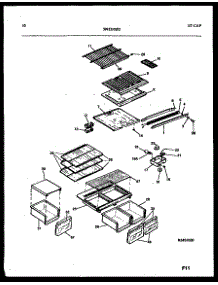 06 - Shelves And Supports parts for Frigidaire Refrigerator RT176NCH0 from AppliancePartsPros.com