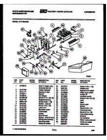 06 - Ice Maker Parts parts for Frigidaire Refrigerator RT175MCD0 from AppliancePartsPros.com