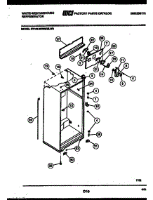 03 - Cabinet Parts parts for Frigidaire Refrigerator RT181MLD0 from AppliancePartsPros.com