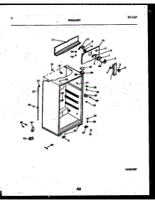 04 - Cabinet Parts parts for Frigidaire Refrigerator RT185NCD0 from AppliancePartsPros.com