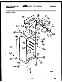 03 - Cabinet Parts parts for Frigidaire Refrigerator RT193MCF1 from AppliancePartsPros.com