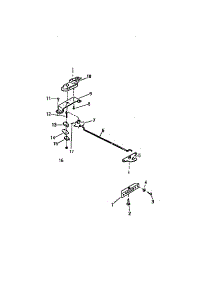05 - Door Latch Assembly parts for Frigidaire Range KG460GDD2 from AppliancePartsPros.com