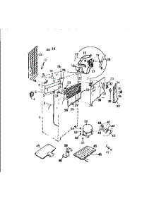 04 - Cooling System parts for Frigidaire Refrigerator RT193GCW5 from AppliancePartsPros.com
