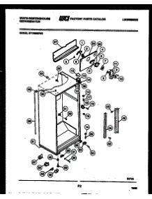 03 - Cabinet Parts parts for Frigidaire Refrigerator RT195MCV0 from AppliancePartsPros.com