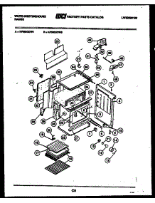 07 - Body Parts parts for Frigidaire Range KF560GDD4 from AppliancePartsPros.com